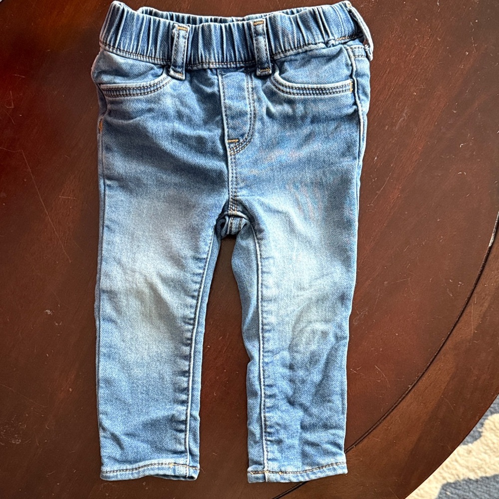 GAP Light Blue Toddlers' Denim Jeggings - Kids Bottoms